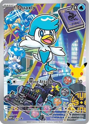 Quaxly 063- First Partner Collection 2026 Holofoil