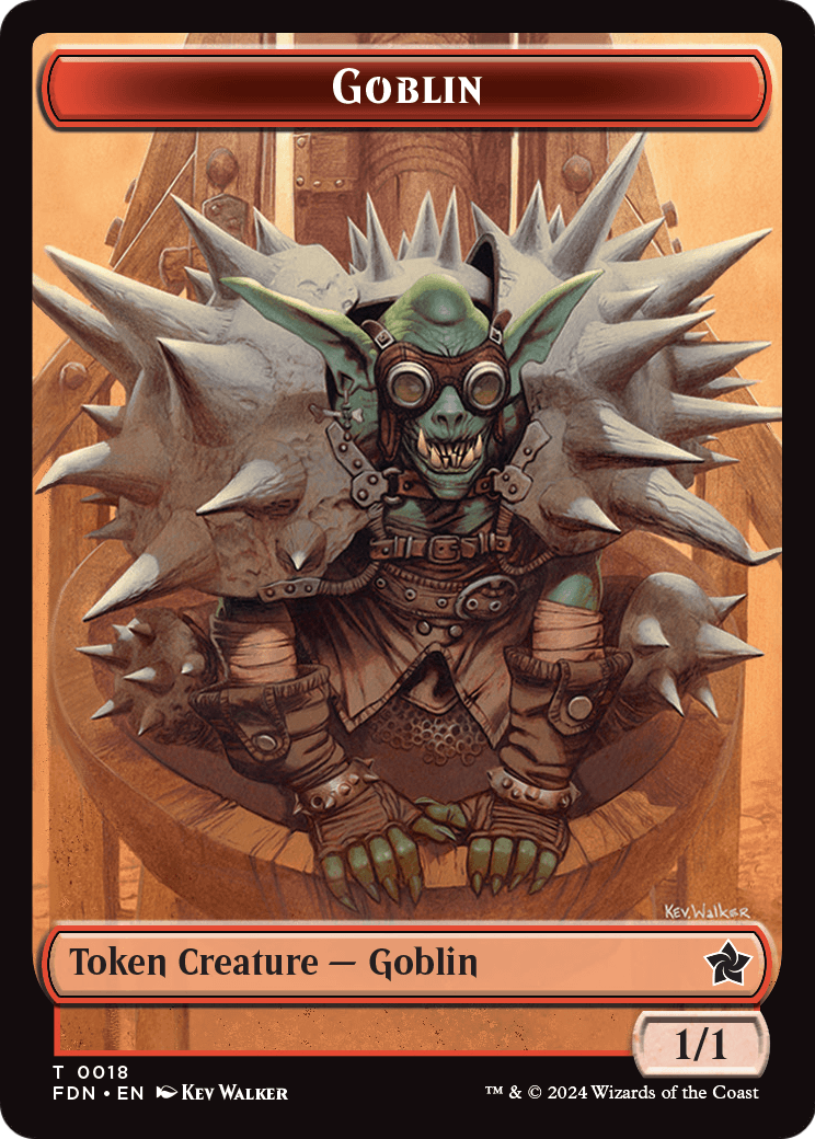 Goblin (TFDN-018) - Foundations Tokens