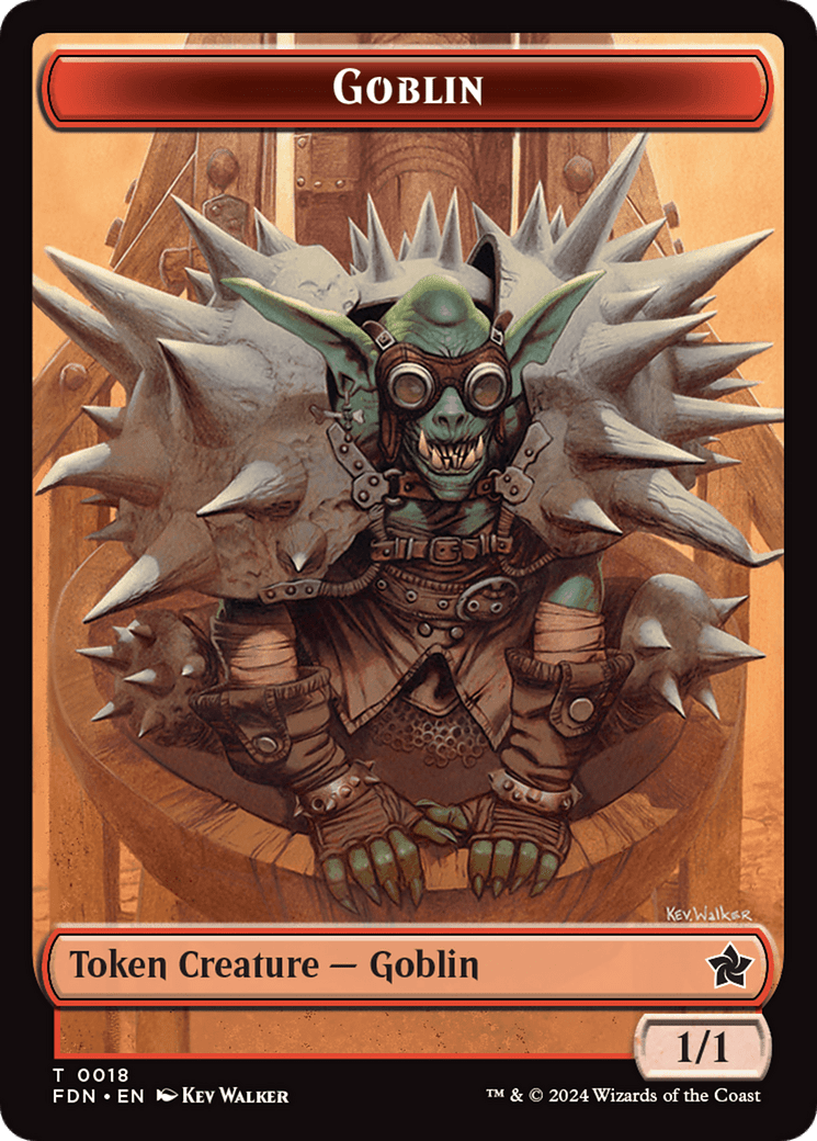 Goblin (TFDN-018) - Foundations Tokens