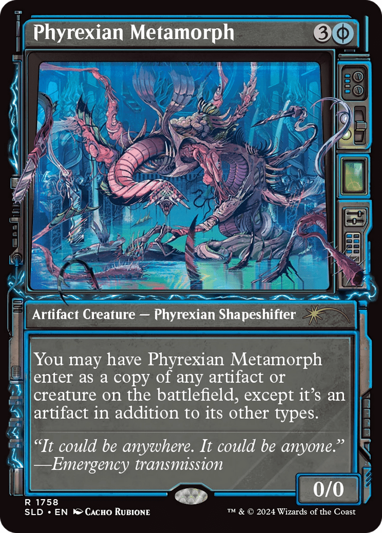 Phyrexian Metamorph (SLD-1758) - Secret Lair Drop Foil