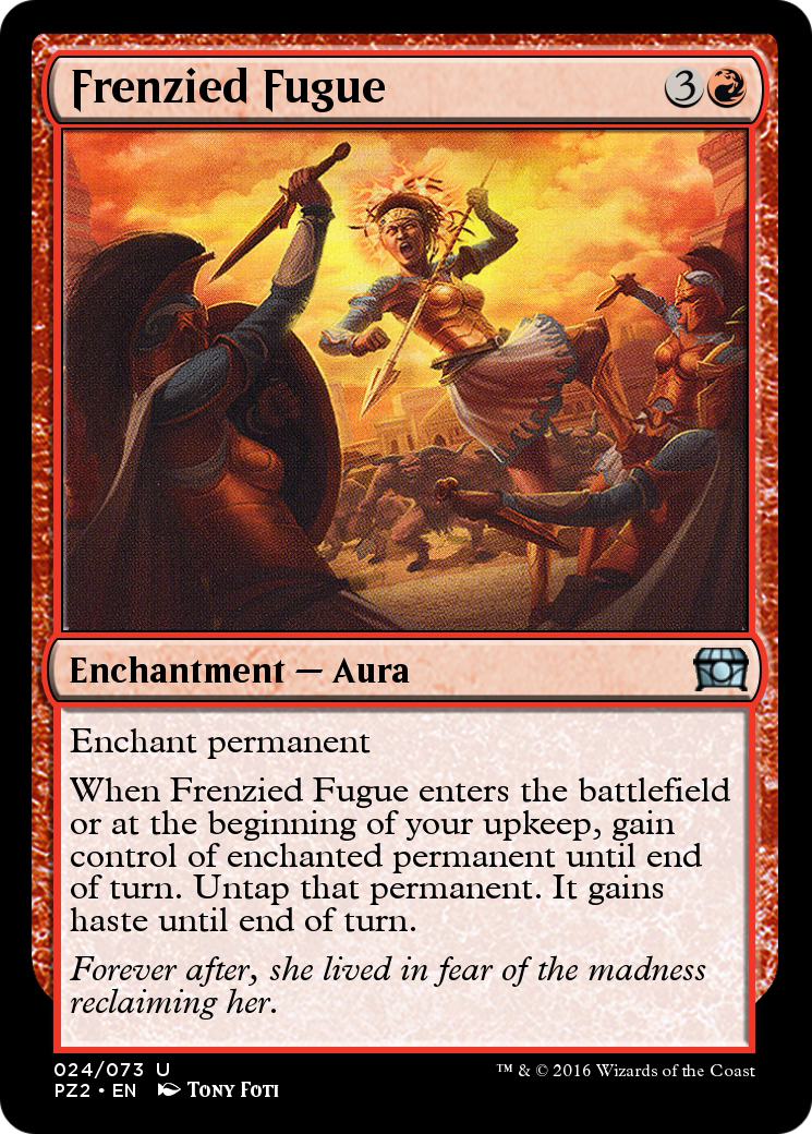 Frenzied Fugue (PZ2-024) - Treasure Chest Foil