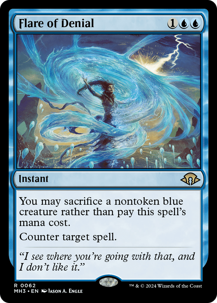 Flare of Denial (MH3-062) - Modern Horizons 3 Foil