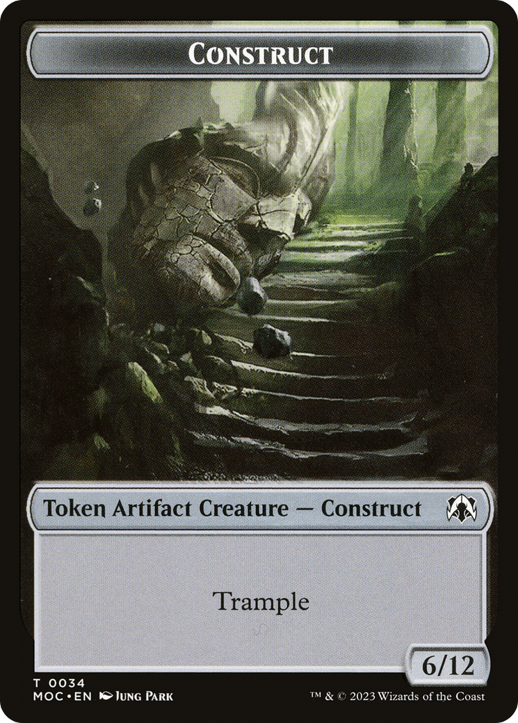 Construct (TMOC-034) - March of the Machine Commander Tokens