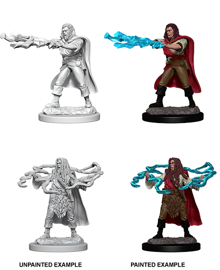 D&D Nolzur's Marvelous Miniatures | Human Sorcerer (Male - B)