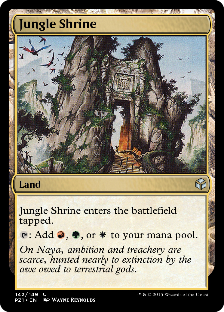 Jungle Shrine (PZ1-142) - Legendary Cube Prize Pack