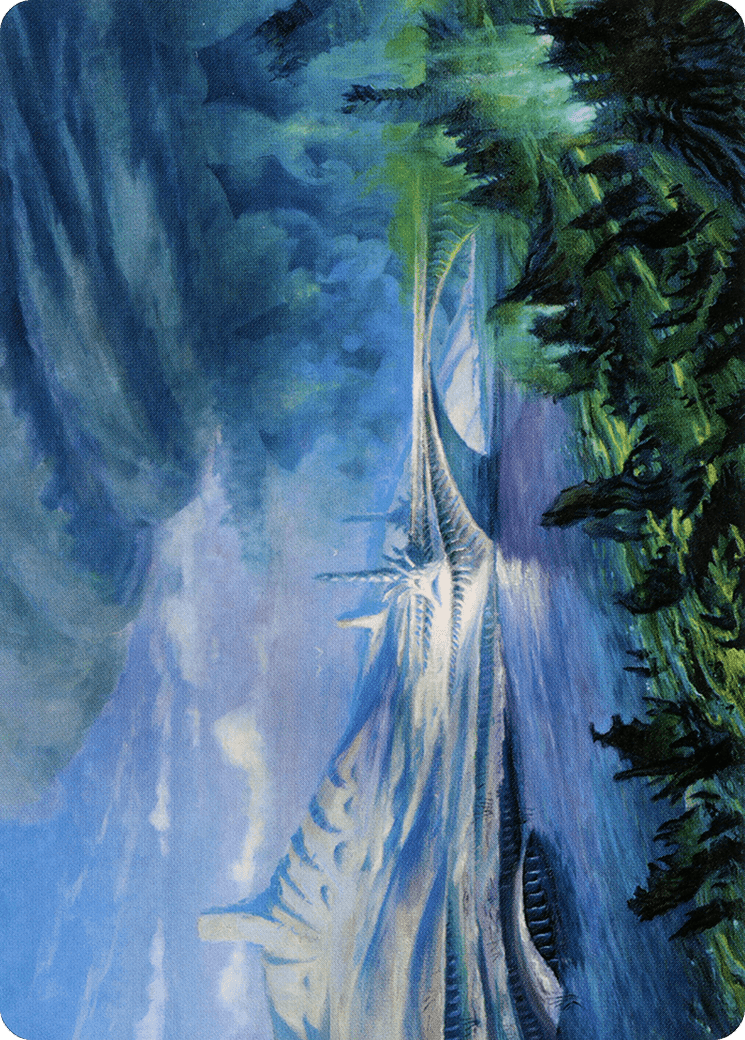 Goldmire Bridge // Goldmire Bridge (AMH2-074) - Modern Horizons 2 Art Series (Borderless)