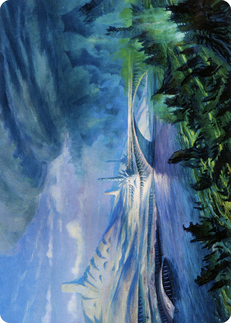 Goldmire Bridge // Goldmire Bridge (AMH2-074) - Modern Horizons 2 Art Series (Borderless) Foil