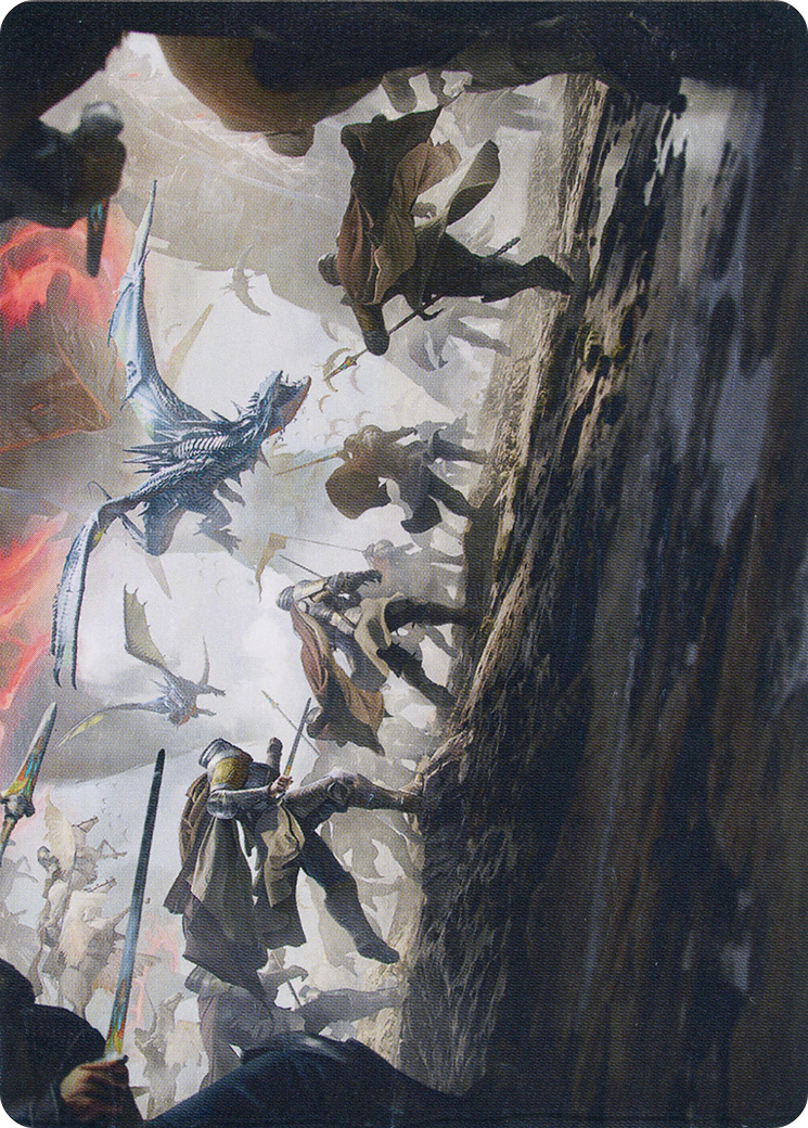 Invasion of Dominaria // Invasion of Dominaria (AMOM-006) - March of the Machine Art Series (Borderless)