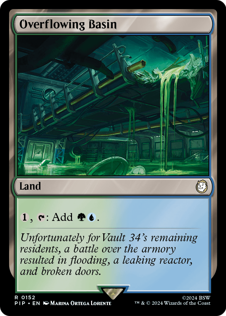 Overflowing Basin (PIP-152) - Fallout Foil