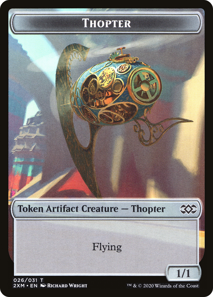 Thopter (T2XM-026) - Double Masters Tokens Foil