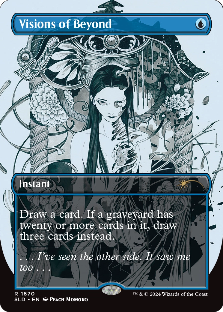Visions of Beyond (SLD-1670) - Secret Lair Drop (Borderless) Foil