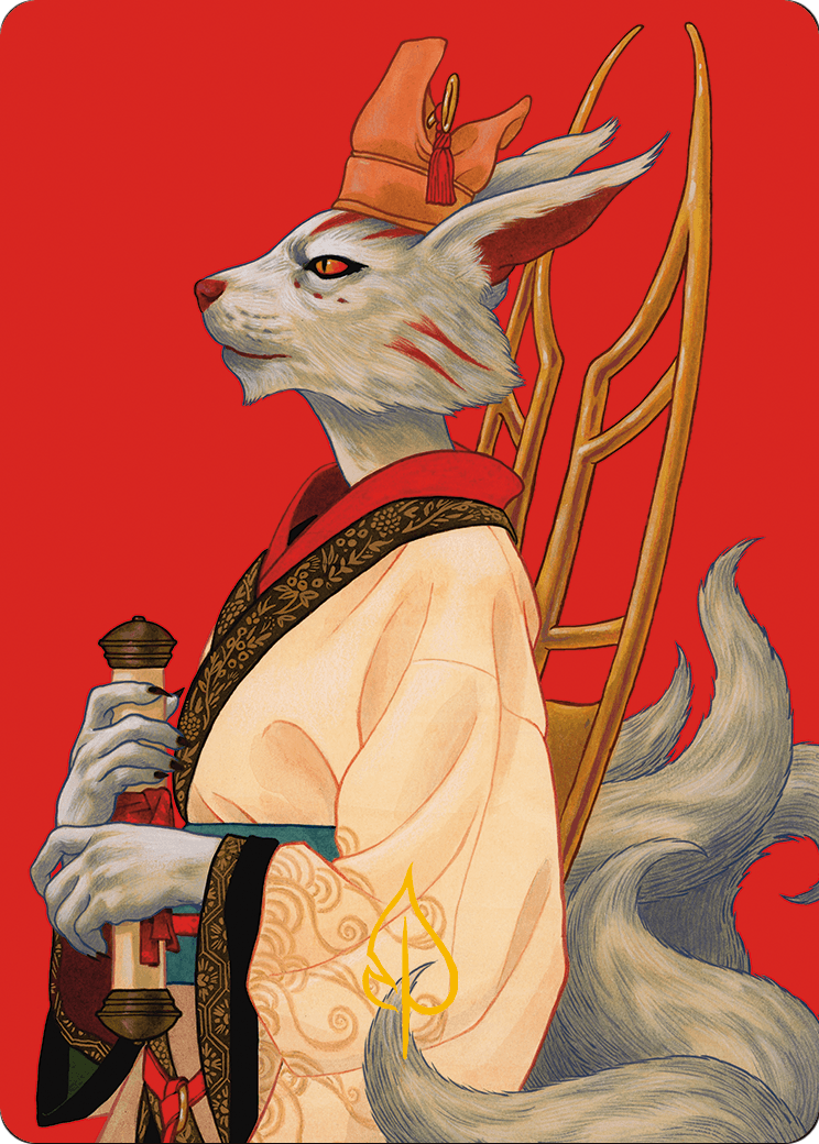 Pearl-Ear, Imperial Advisor // Pearl-Ear, Imperial Advisor (AMH3-045) - Modern Horizons 3 Art Series (Borderless)