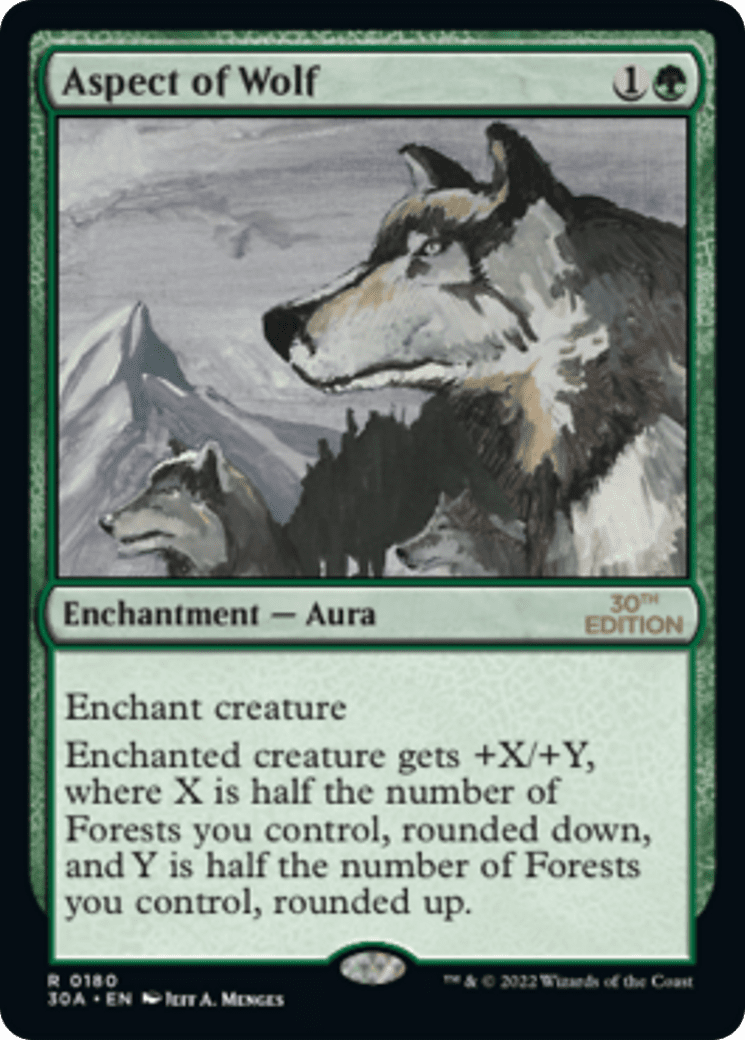 Aspect of Wolf (30A-180) - 30th Anniversary Edition