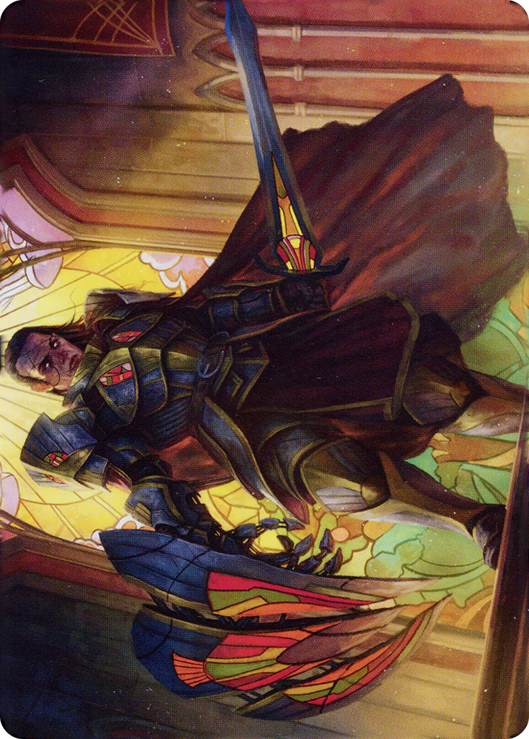 Benalish Sleeper // Benalish Sleeper (ADMU-004) - Dominaria United Art Series (Borderless)