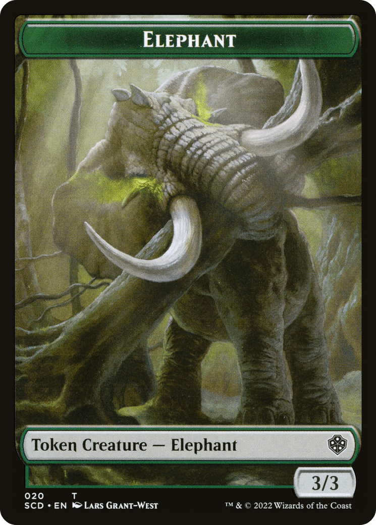 Elephant (TSCD-020) - Starter Commander Deck Tokens