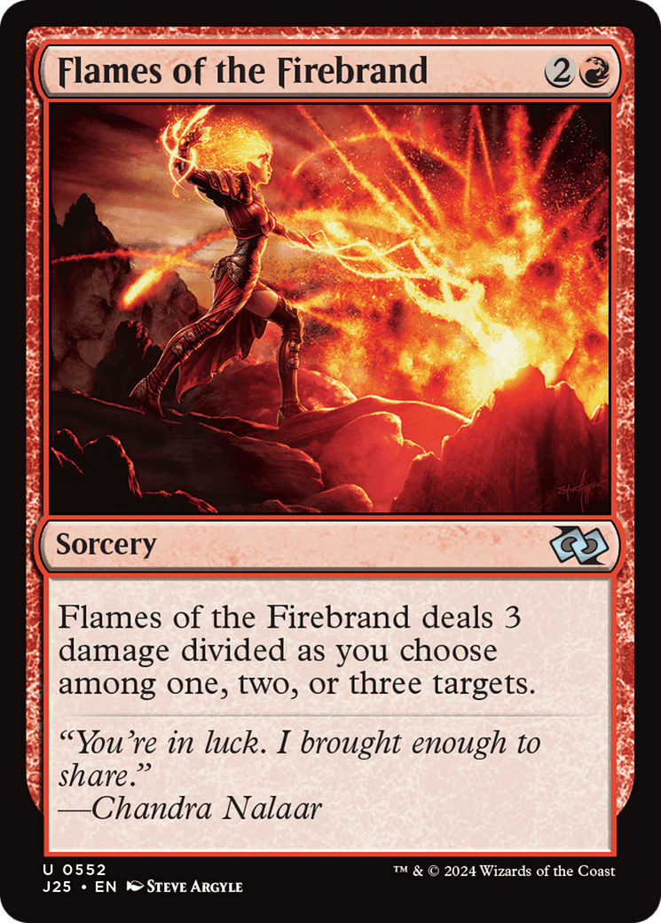 Flames of the Firebrand (J25-552) - Foundations Jumpstart