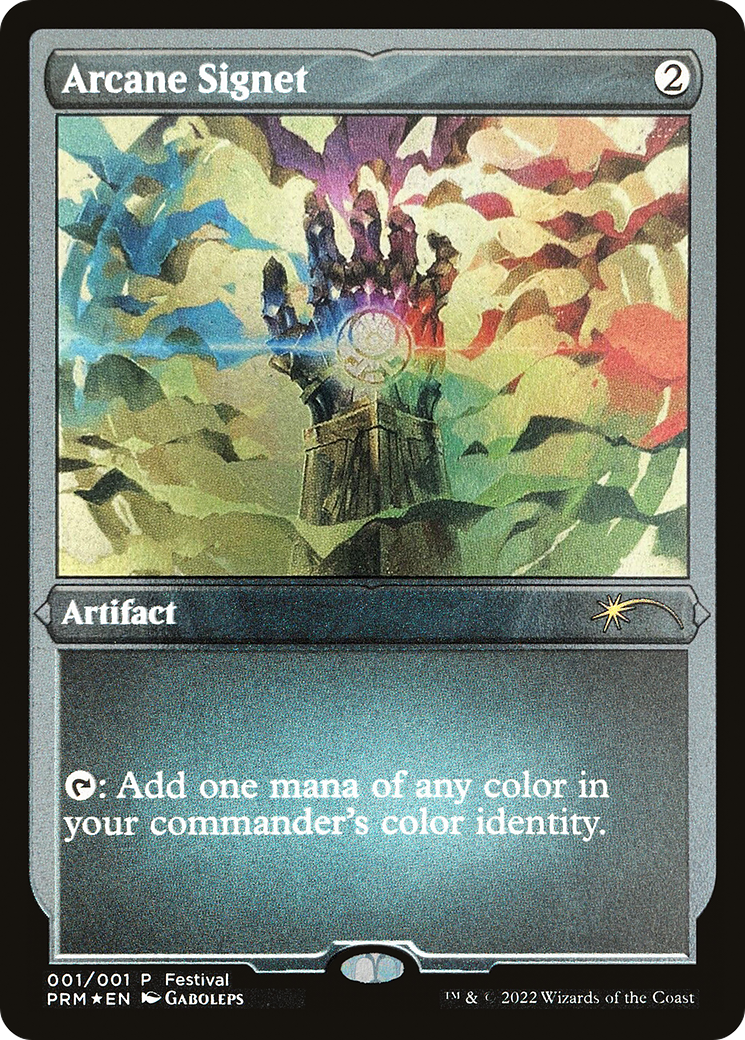 Arcane Signet (P30M-1Fâ
) - 30th Anniversary Misc Promos Etched Foil