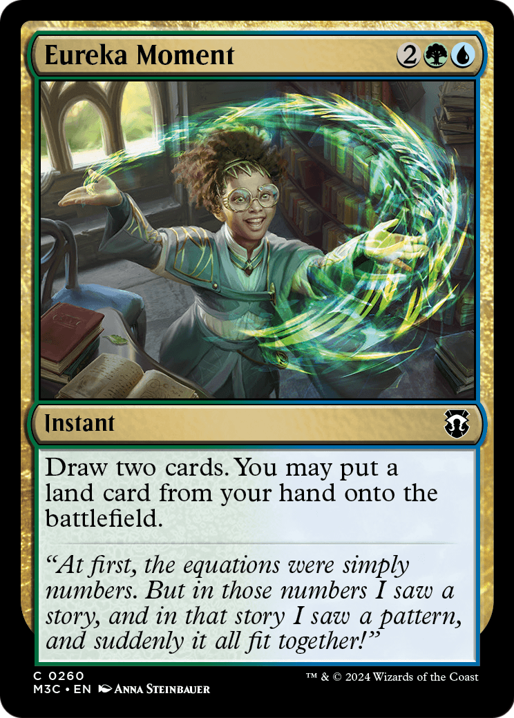 Eureka Moment (M3C-260) - Modern Horizons 3 Commander Foil