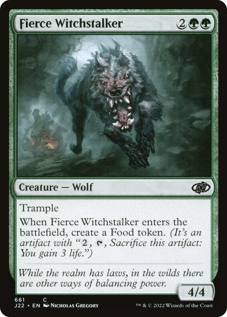Fierce Witchstalker (J22-661) - Jumpstart 2022