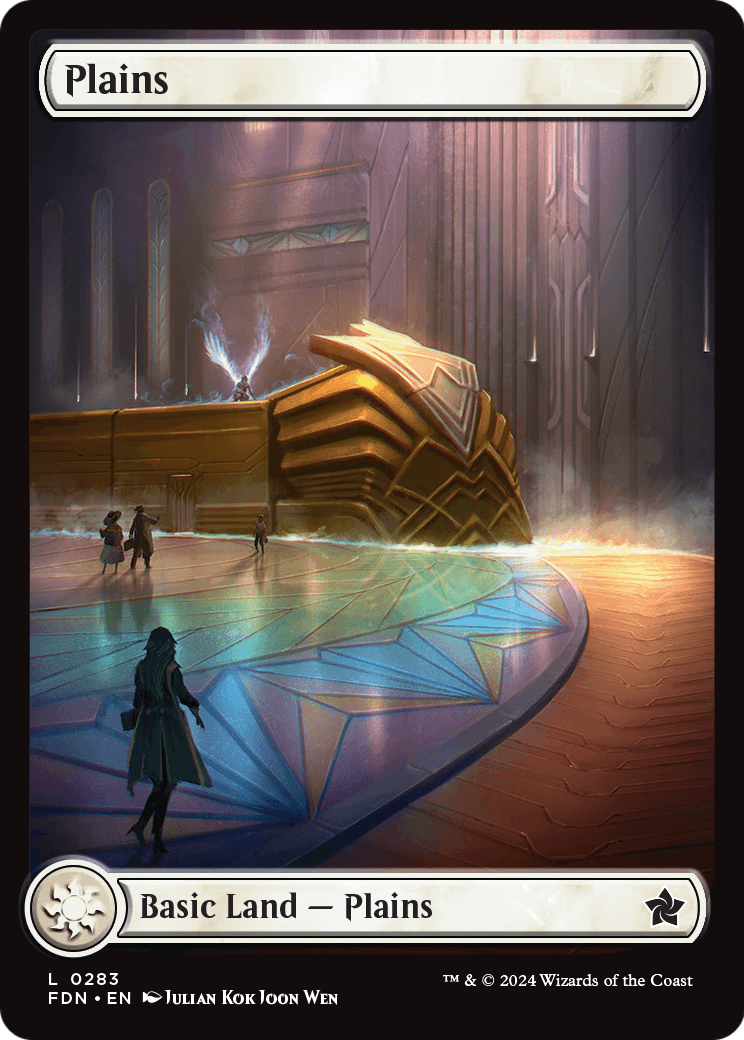 Plains (FDN-283) - Foundations Foil