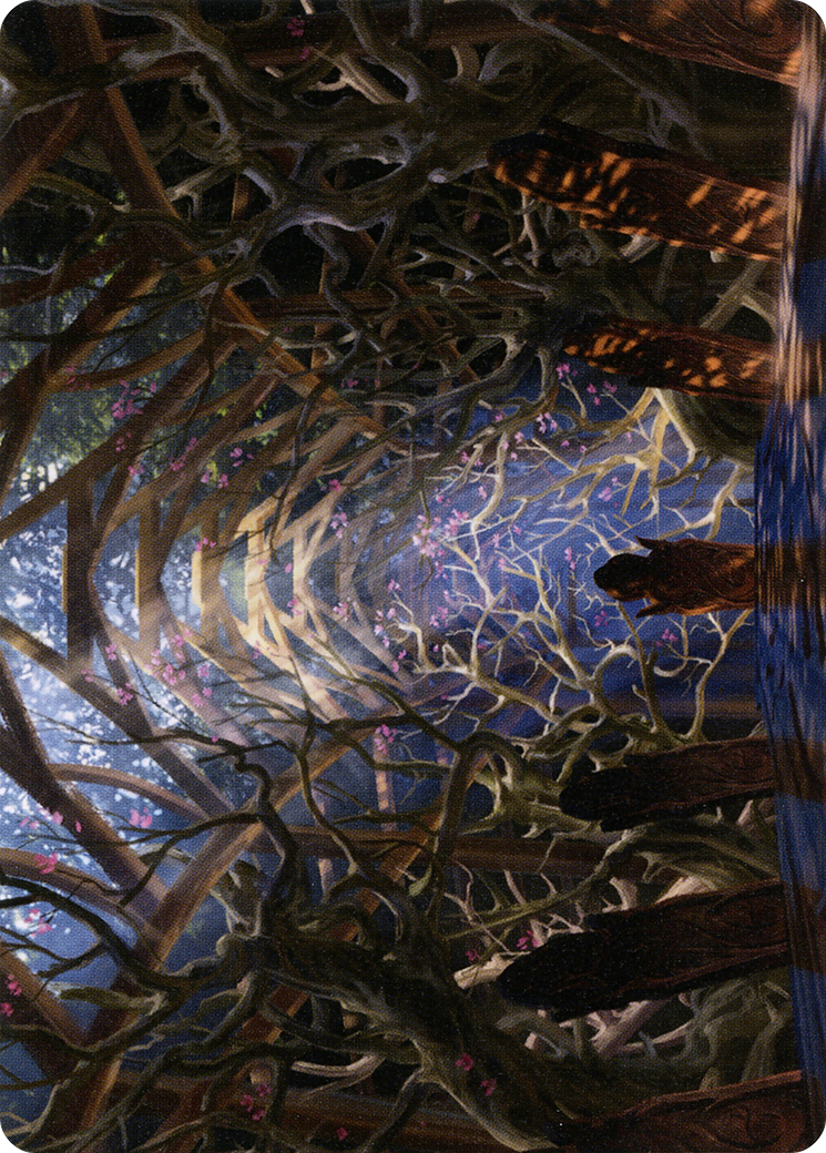 Skemfar Elderhall // Skemfar Elderhall (AKHM-073) - Kaldheim Art Series (Borderless) Foil