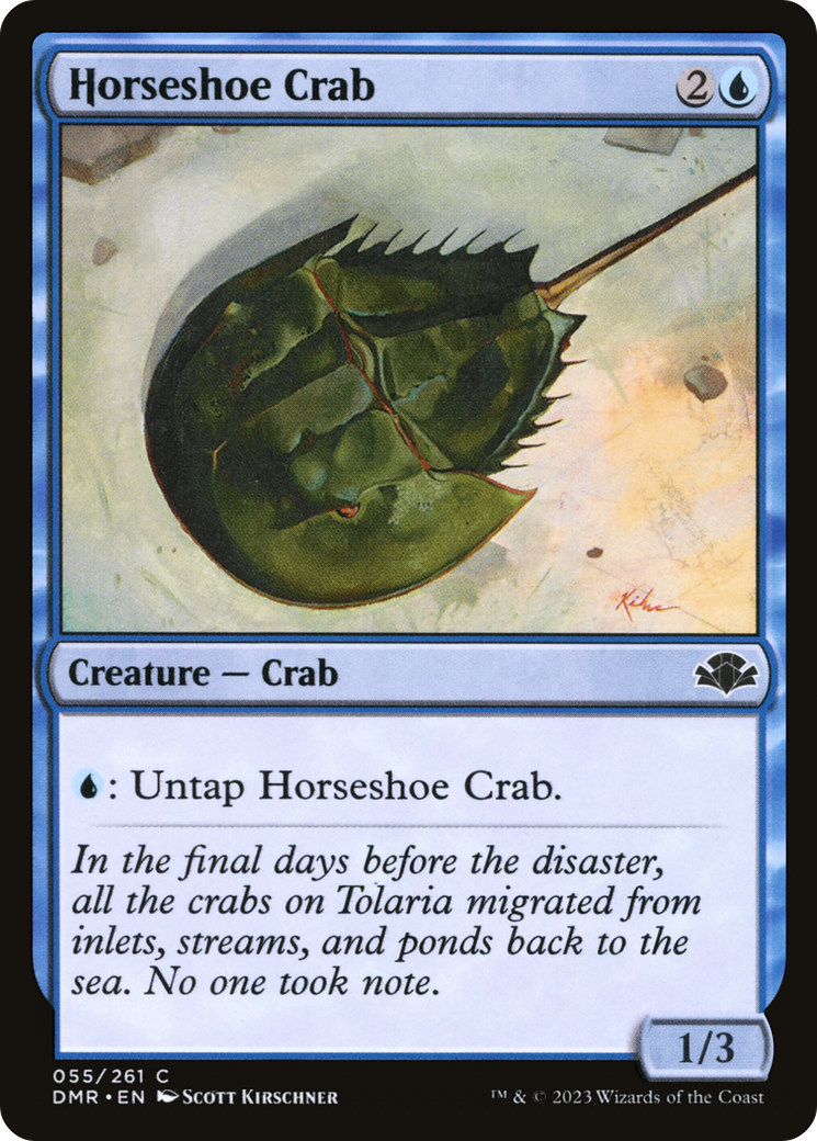 Horseshoe Crab (DMR-055) - Dominaria Remastered