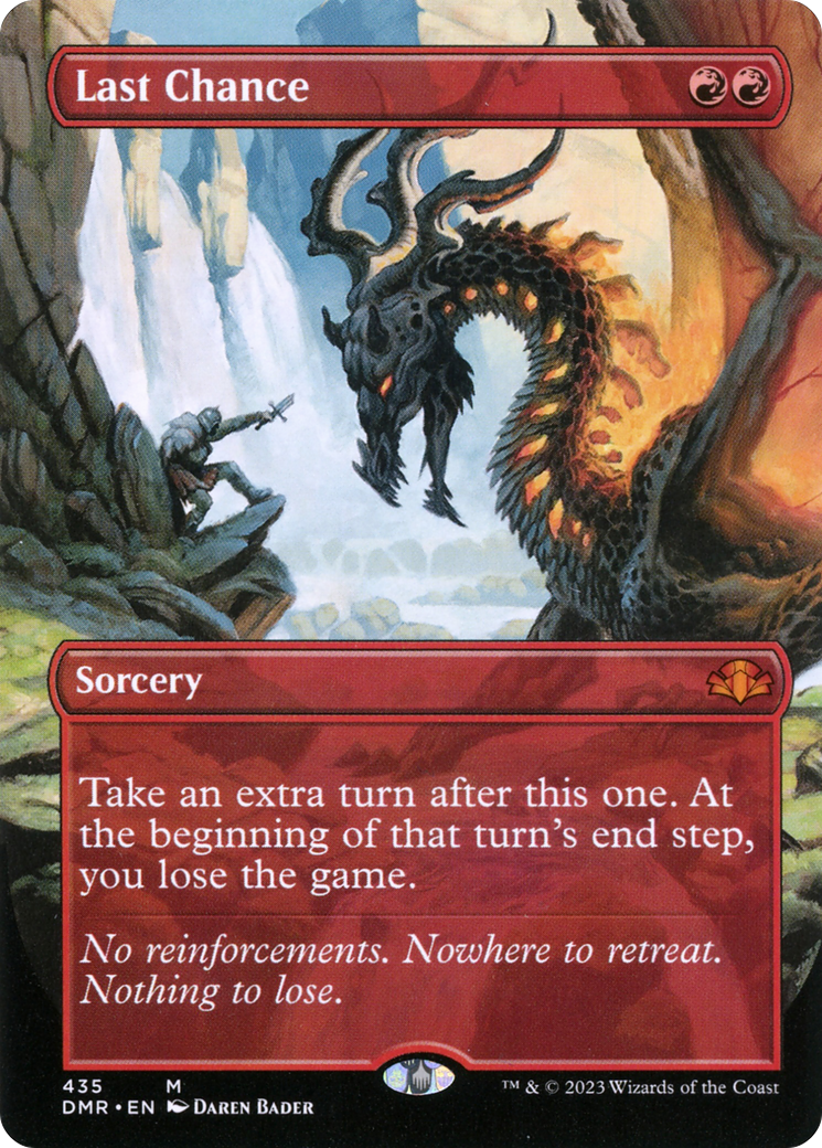 Last Chance (DMR-435) - Dominaria Remastered (Borderless)