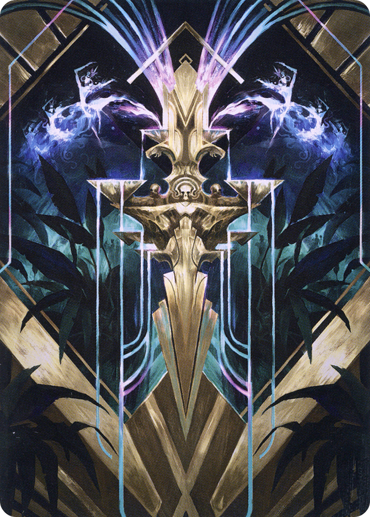 Halo Fountain // Halo Fountain (ASNC-066) - New Capenna Art Series (Borderless) Foil