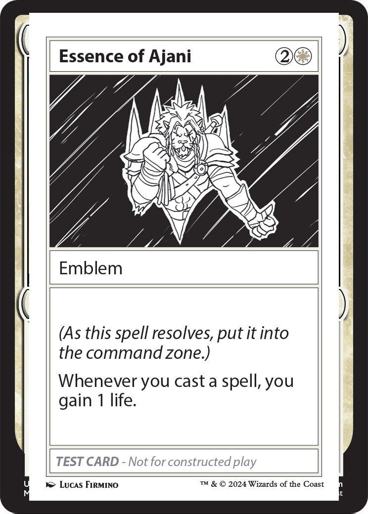 Essence of Ajani (MB2-277) - Mystery Booster 2