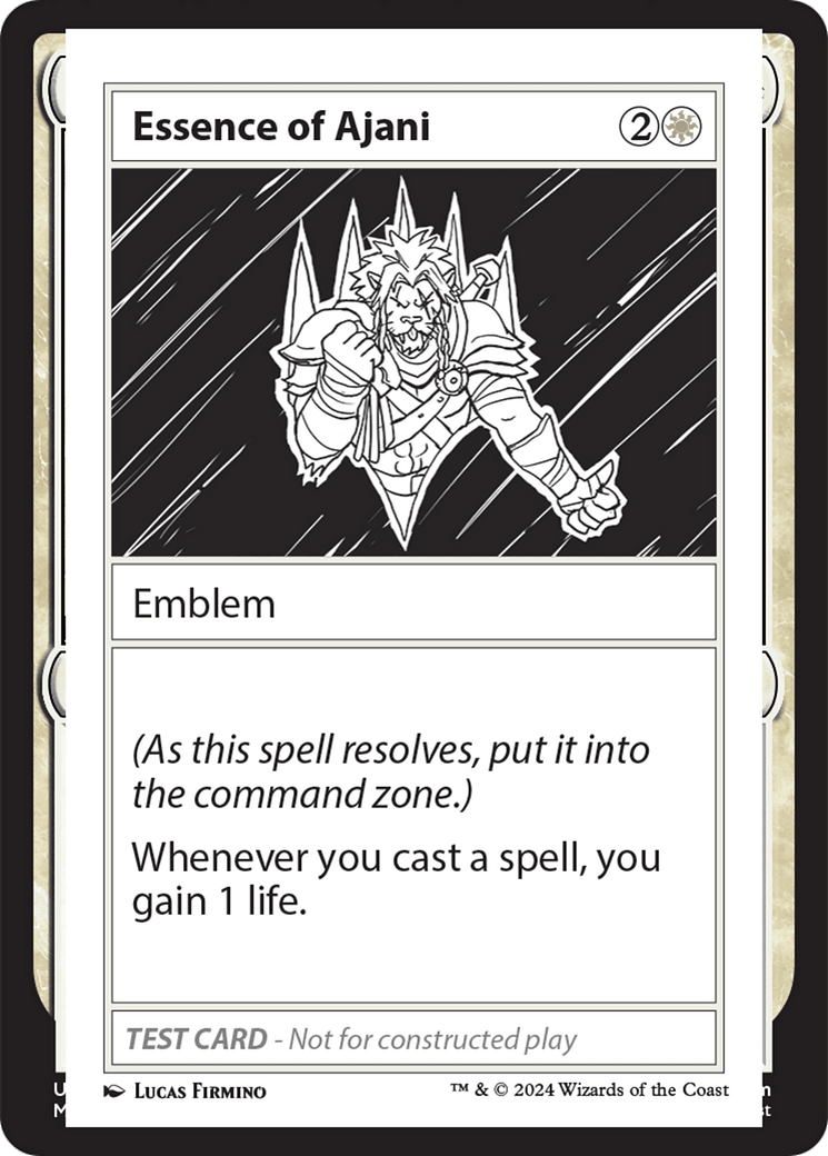 Essence of Ajani (MB2-277) - Mystery Booster 2