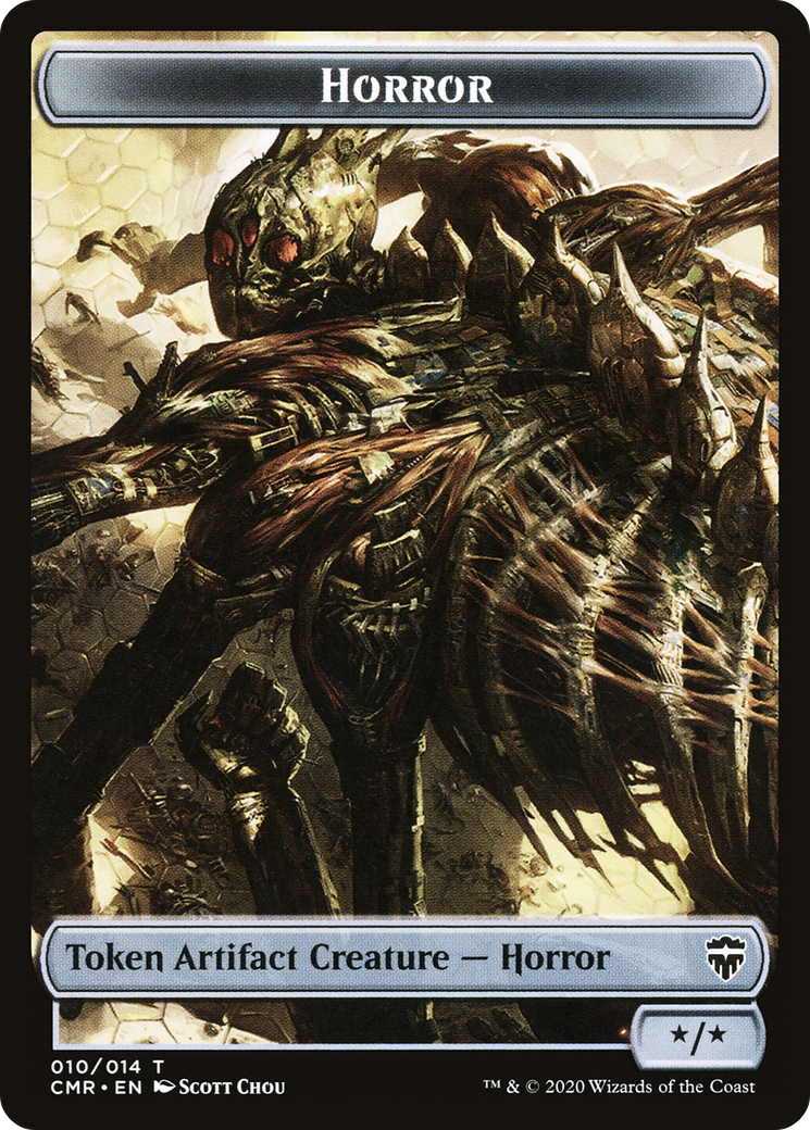Horror (TCMR-010) - Commander Legends Tokens Foil