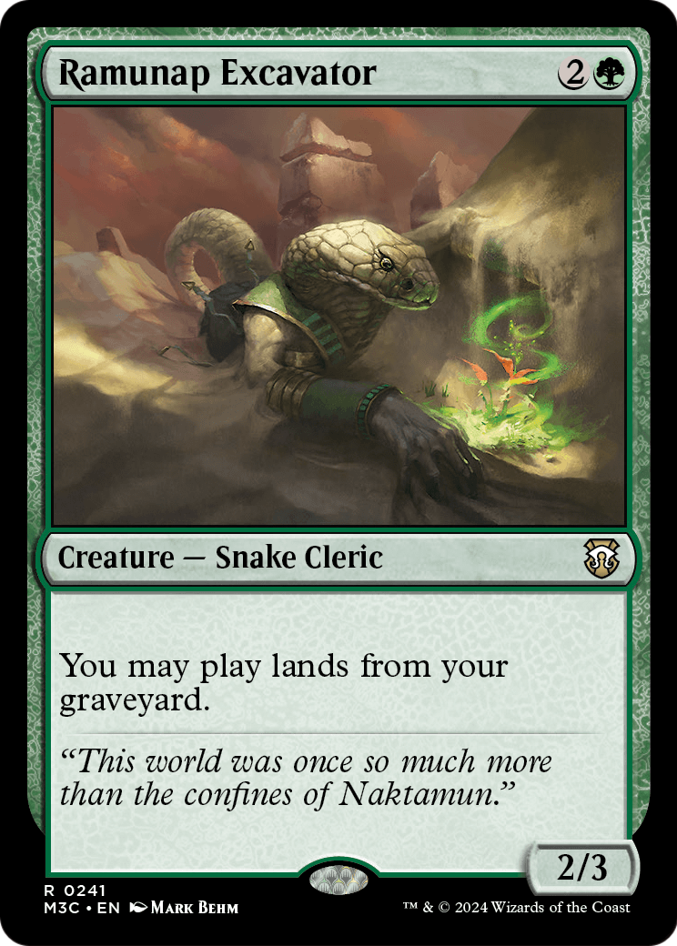 Ramunap Excavator (M3C-241) - Modern Horizons 3 Commander Foil