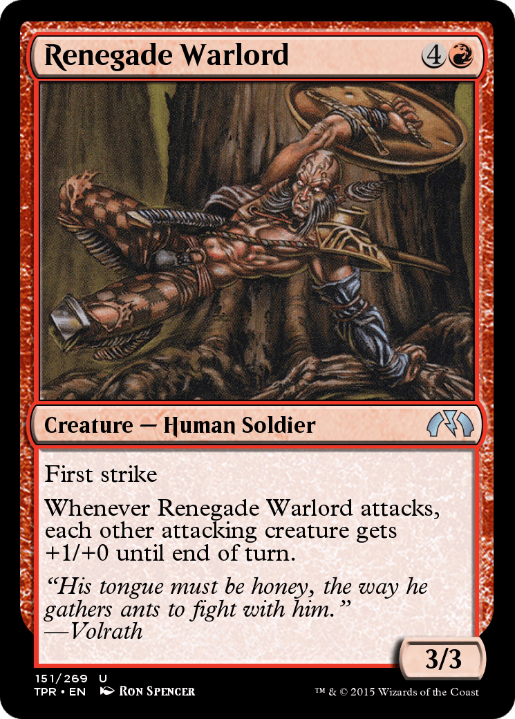Renegade Warlord (TPR-151) - Tempest Remastered