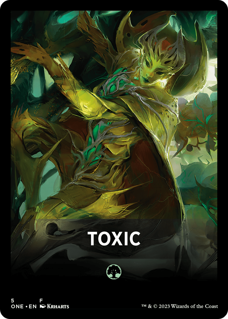 Toxic (FONE-005) - Phyrexia: All Will Be One Jumpstart Front Cards
