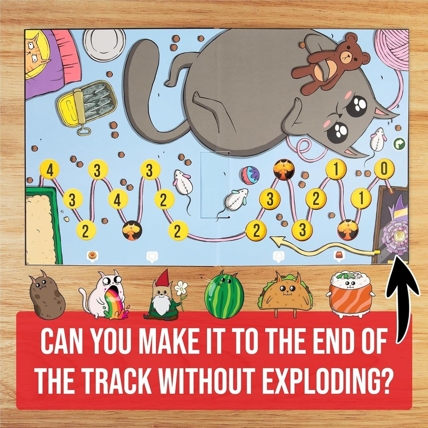 Exploding Kittens: The Boardgame