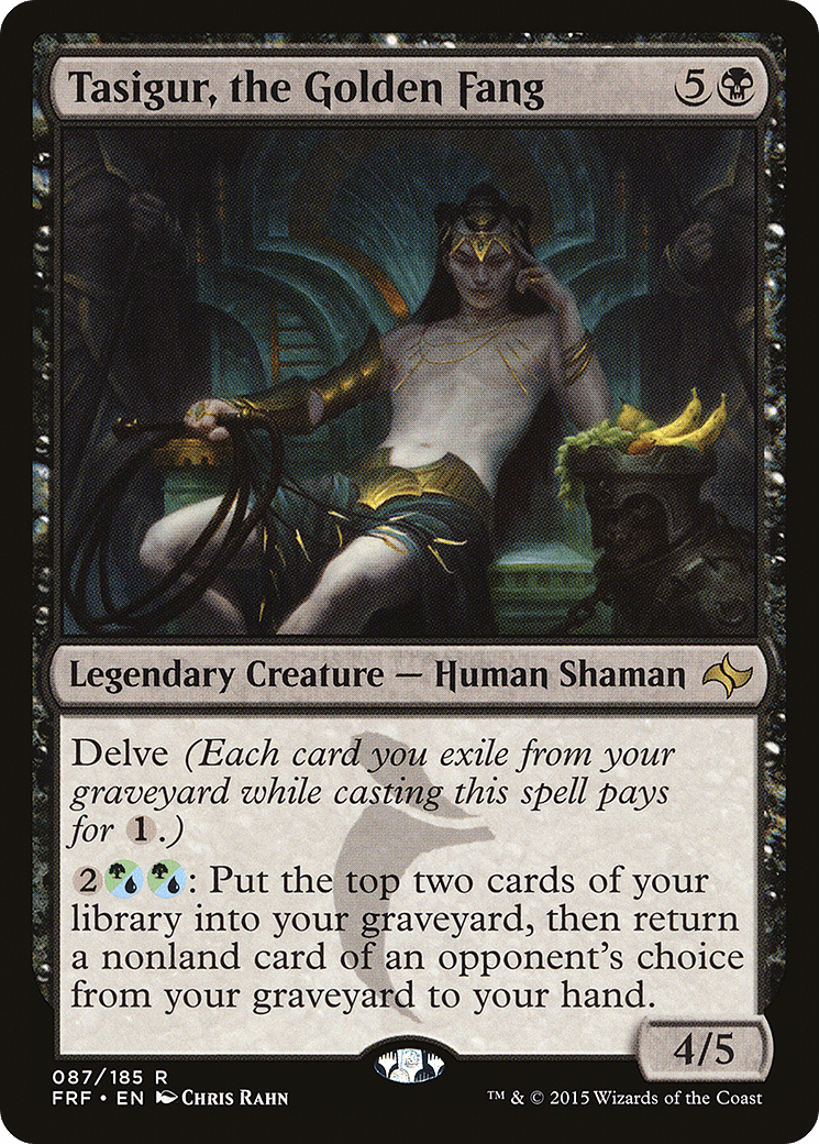 Tasigur, the Golden Fang (FRF-087) - Fate Reforged Foil