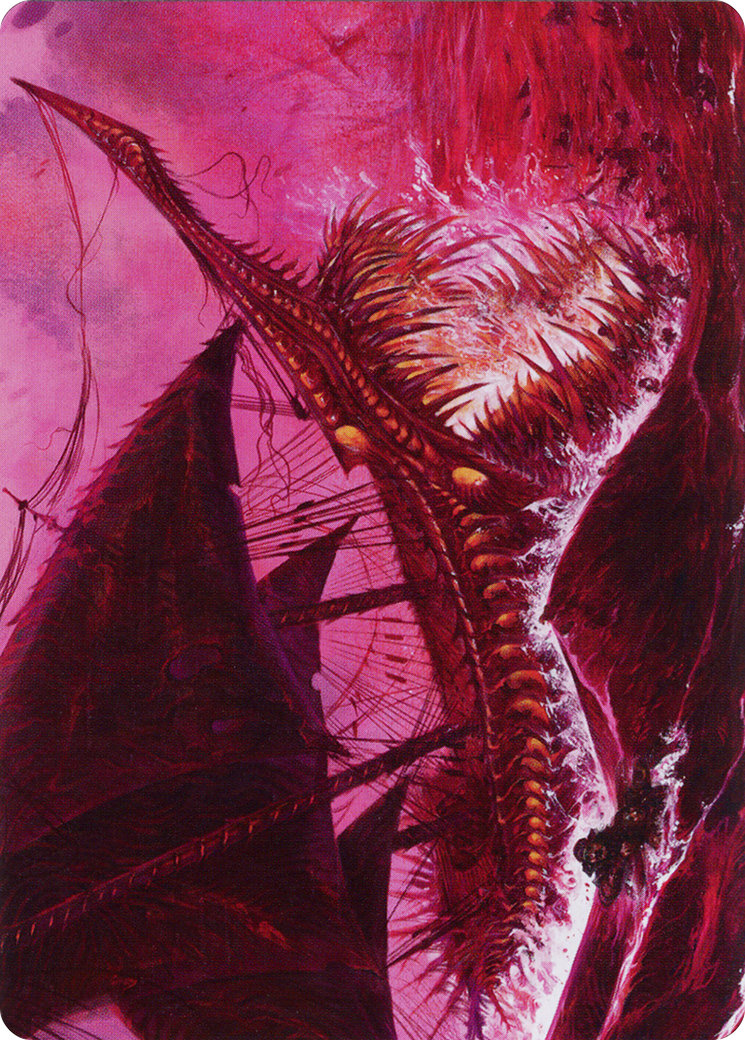Marauding Dreadship // Marauding Dreadship (AMOM-036) - March of the Machine Art Series (Borderless)