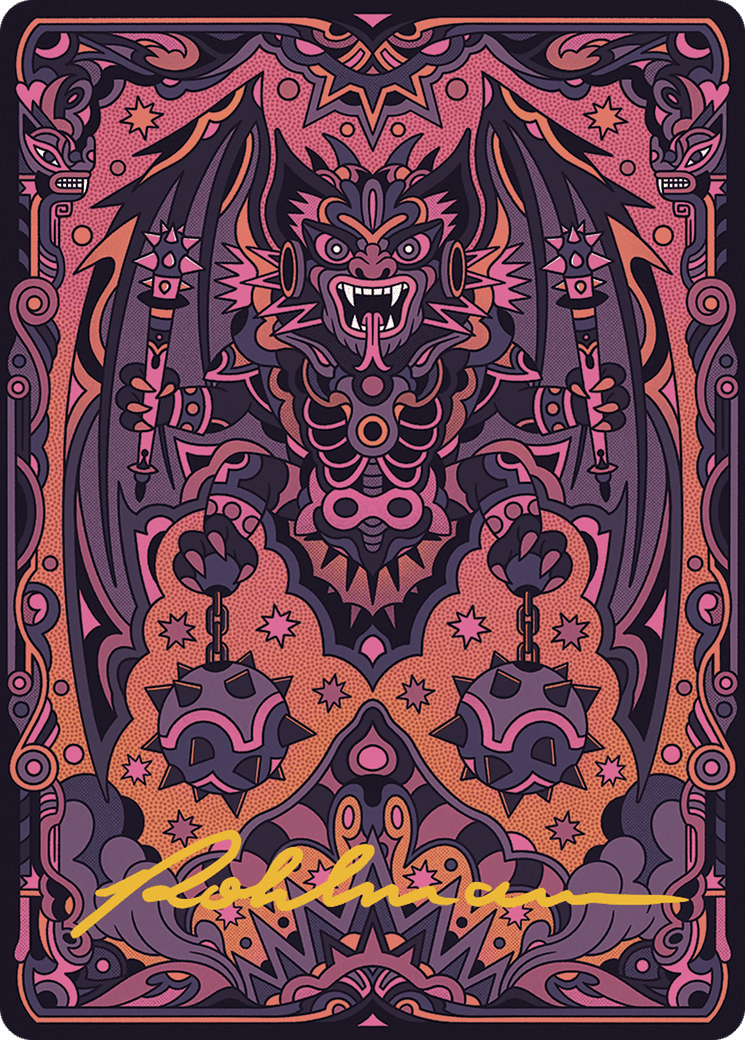 Bloodletter of Aclazotz // Bloodletter of Aclazotz (ALCI-061) - The Lost Caverns of Ixalan Art Series (Borderless) Foil