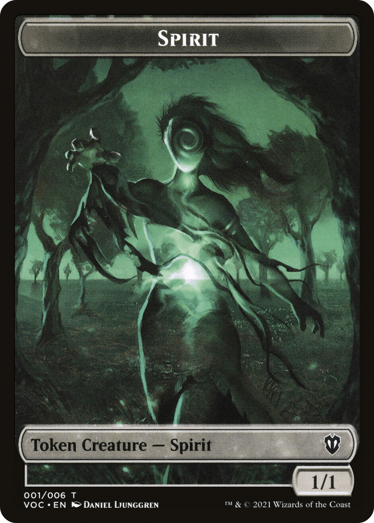 Spirit (TVOC-001) - Crimson Vow Commander Tokens