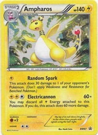 Ampharos BW67 BW67/101 - Black and White Promos Holofoil