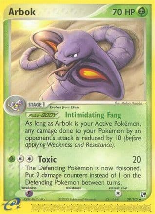 Arbok - Reverse Holofoil Sandstorm - Uncommon