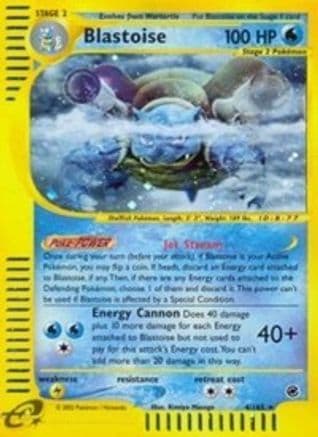 Blastoise 4/165 - Expedition Reverse Holofoil