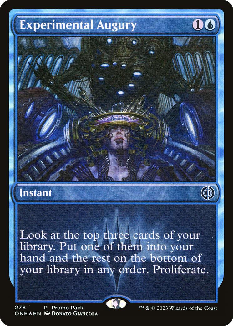 Experimental Augury (ONE-278) - Phyrexia: All Will Be One Foil