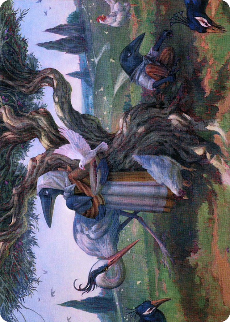 Kindred Discovery // Kindred Discovery (ACLB-029) - Battle for Baldur's Gate Art Series (Borderless) Foil