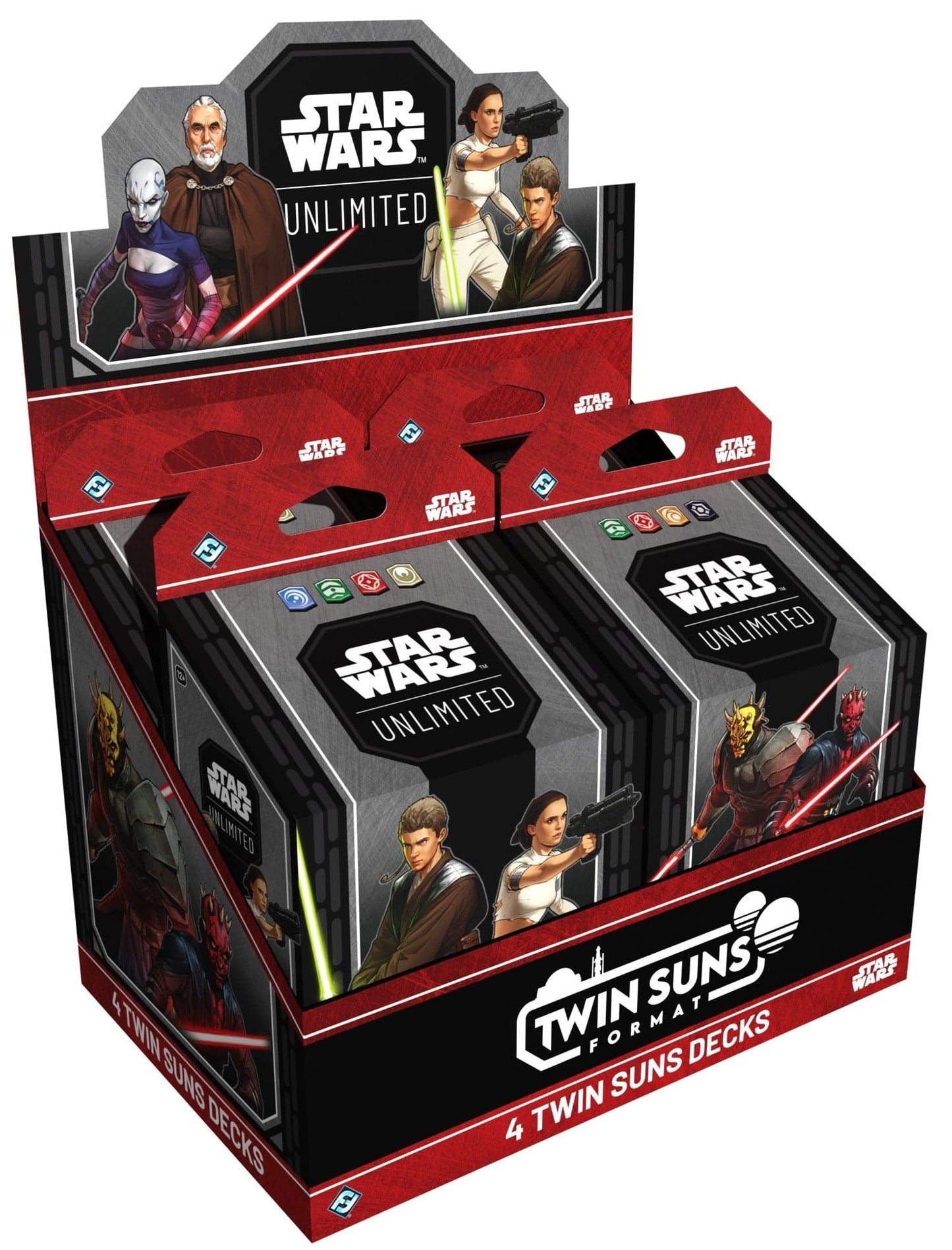 Twin Suns | Deck Display (4 Decks Per Display)