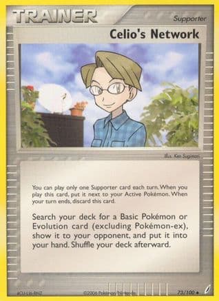 Celio's Network 073/100 - Crystal Guardians Reverse Holofoil