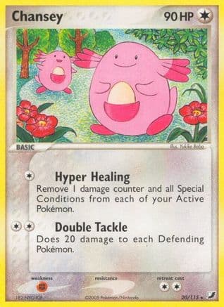 Chansey 020/115 - Unseen Forces Reverse Holofoil