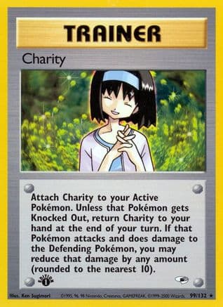 Charity 099/132 - Gym Heroes 1st Edition