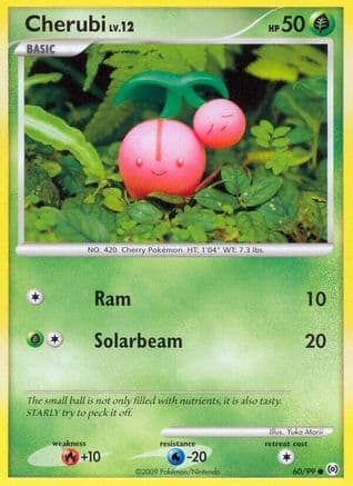 Cherubi 060 - Reverse Holofoil Arceus - Common