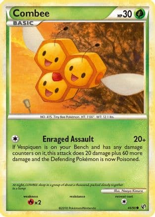 Combee - Reverse Holofoil Undaunted - Common